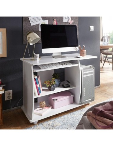 Silla de Confidente MOBY con PALA abatible para escritura en negro