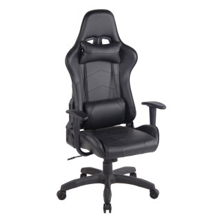 Silla Gaming DARIUS en Piel Negro