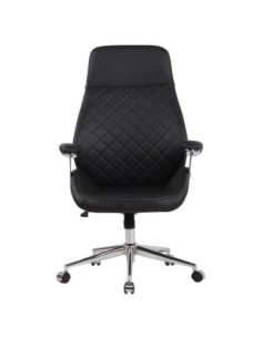 Sofá de 2 plazas CHESTER, muy elegante, en piel color negro 2