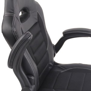 Silla gaming Deportiva LOTUS, malla color negro