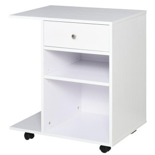 Mueble auxiliar TRENTON, Moderno y funcional, en Madera color Blanco