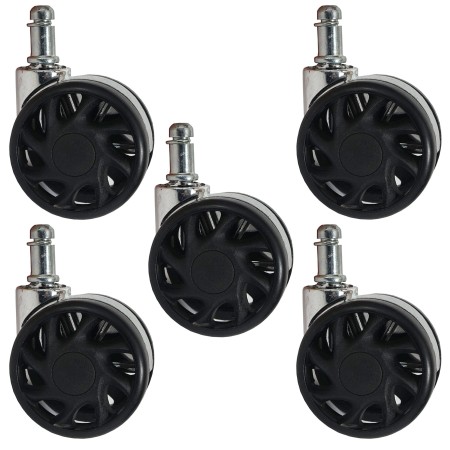 5x Ruedas para suelos Duros 11mm / 60mm ¡ soportan hasta 120kgs!