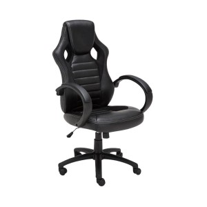 Silla gaming ASCARI, diseño deportivo, color negro