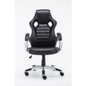 Silla gaming ASCARI PRO, diseño deportivo, color negro