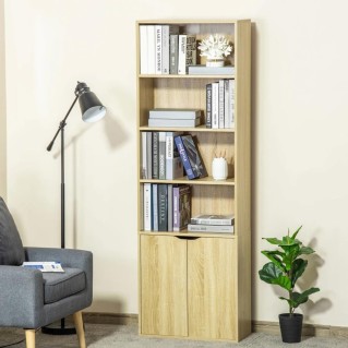 Estantería EUREKA, en Madera color Haya