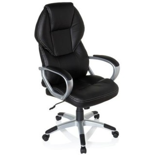 Sillón de oficina TEJADA diseño único, en negro