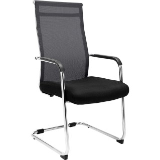 Silla de Confidente BREMEN en color negro