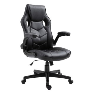 Silla Gaming MAX en Piel color Negro