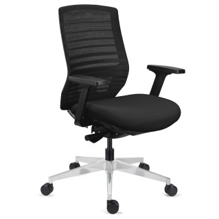 Silla Ergonómica TAURUS en Malla Negra