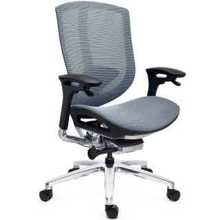 Silla Ergonómica OPTIMA, Estructura Metal, Uso Profesional, Azul