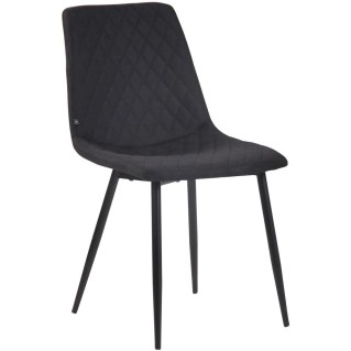 Silla de Confidente ROY, en tela color negro